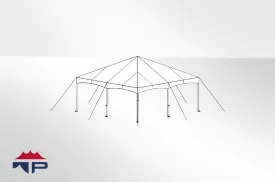 20x20x8 Qwiktop Frame Tent Complete | UW