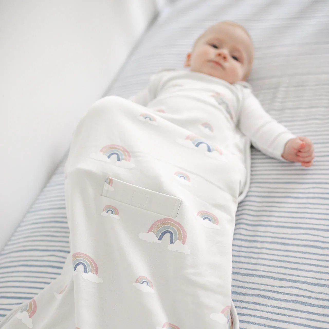 4 Season® Ultimate Baby Sleep Bag, Merino Wool & Organic Cotton, Rainbow