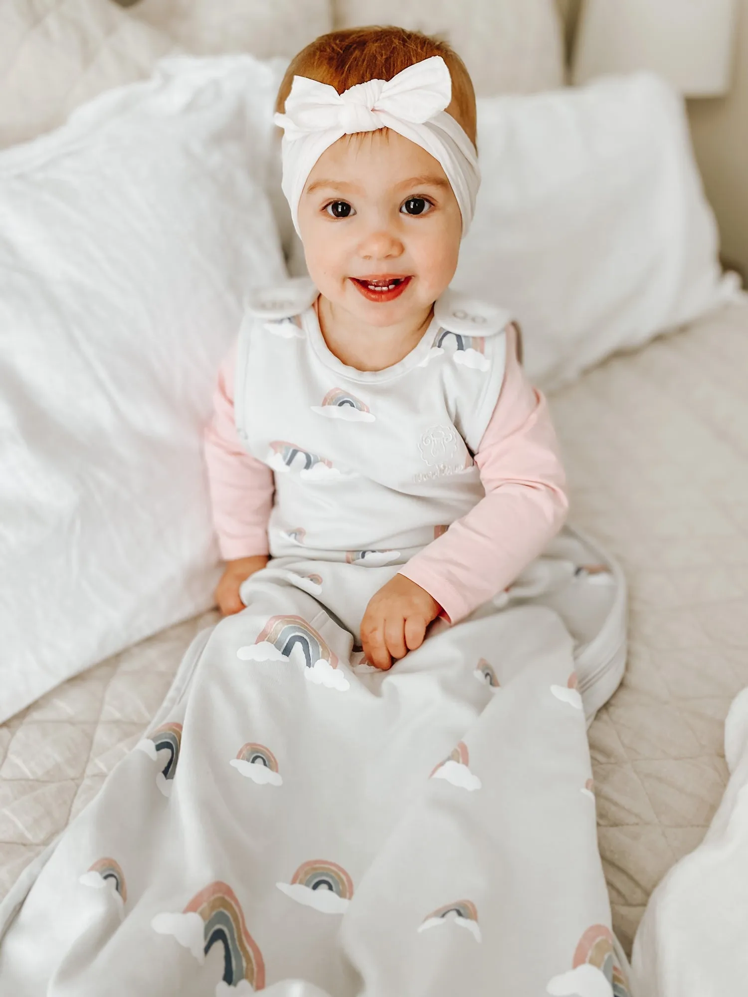 4 Season® Ultimate Baby Sleep Bag, Merino Wool & Organic Cotton, Rainbow