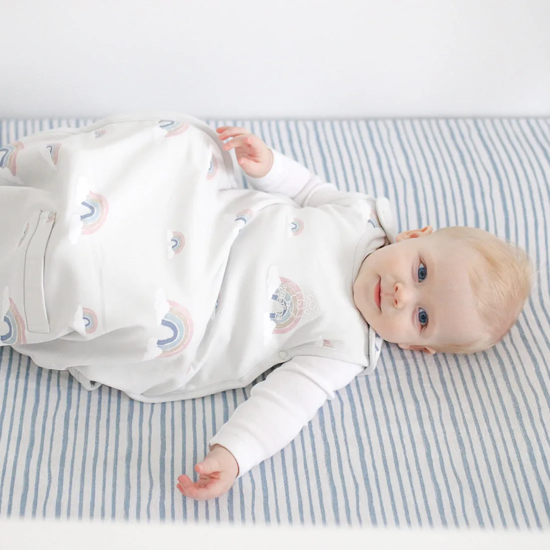 4 Season® Ultimate Baby Sleep Bag, Merino Wool & Organic Cotton, Rainbow