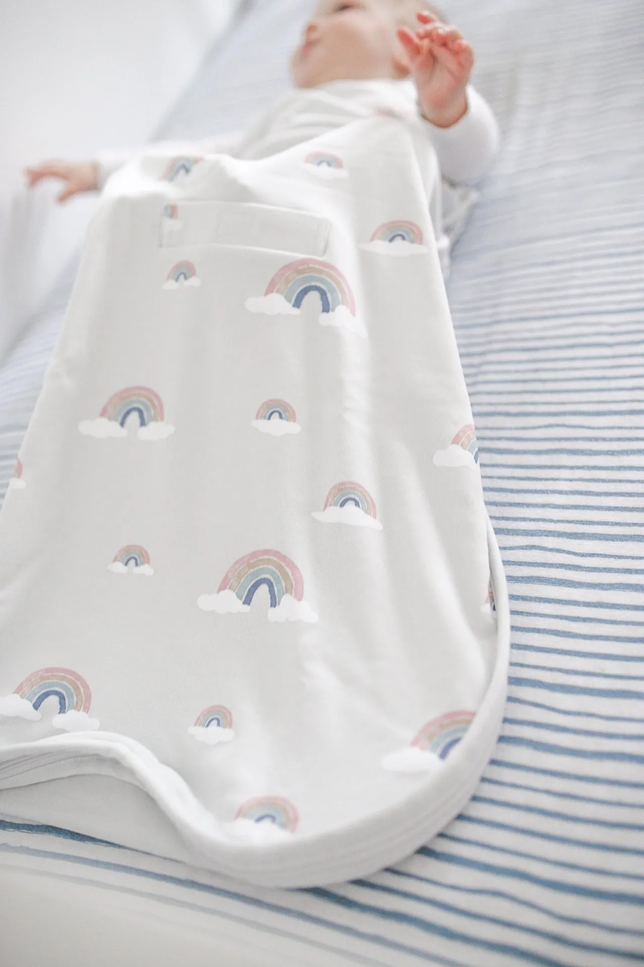4 Season® Ultimate Baby Sleep Bag, Merino Wool & Organic Cotton, Rainbow