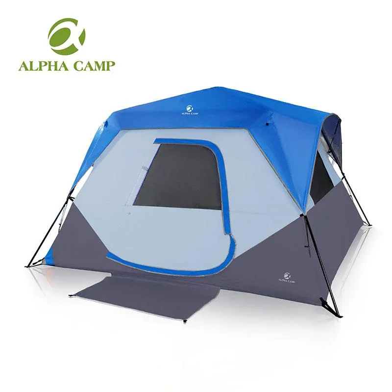 ALPHA CAMP Camping Tent 6/8 Person Instant Family Tent