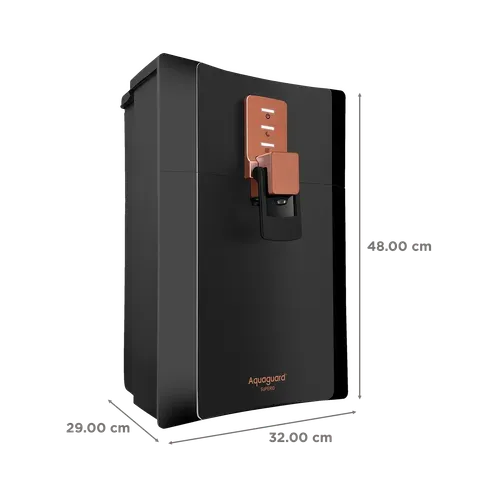 Aquaguard SUPERIO WS RO UV TA SS Water Purifier with Patented Active Copper Technology & Stainless Steel Tank | Suitable for Borewell/Tanker/Municipal Water  GWPDSPRRS53000