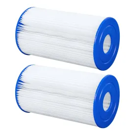 Bestway Flowclear Type IV & B Pool Filter Pump Replacement Cartridge (2 Pack)