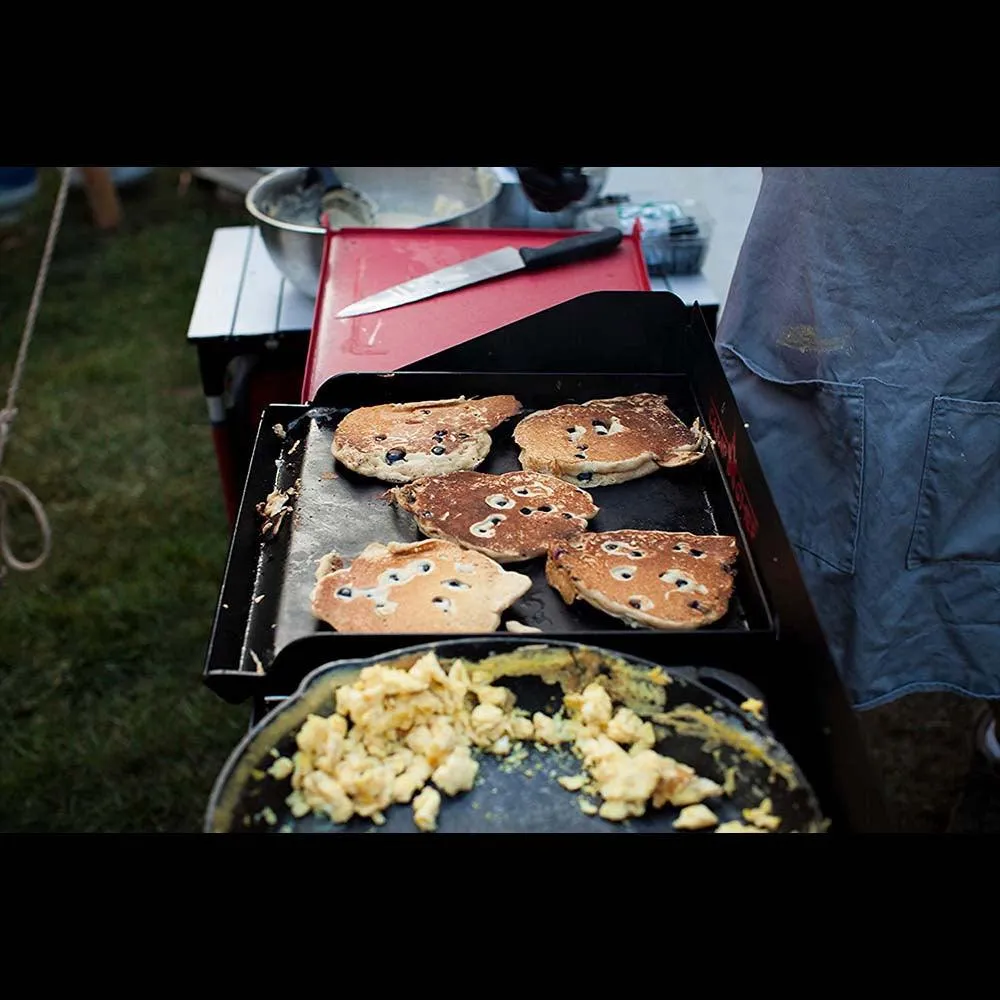 Camp Chef - 14 Inch Flat Top Griddle Cast Iron Cooktop (Single Burner)
