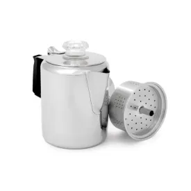 Glacier Stainless 3 Cup Perc W/Silicone Handle