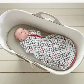 Grobag Newborn Plus Swaddle (Light Weight) - Penguin Pop Navy