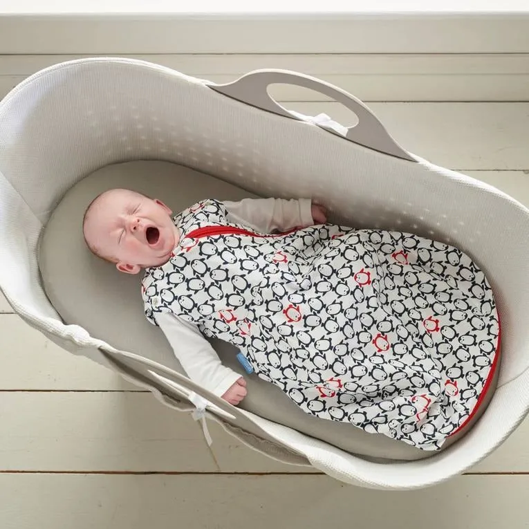 Grobag Newborn Plus Swaddle (Light Weight) - Penguin Pop Navy