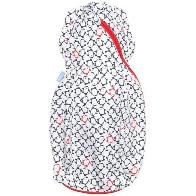 Grobag Newborn Plus Swaddle (Light Weight) - Penguin Pop Navy