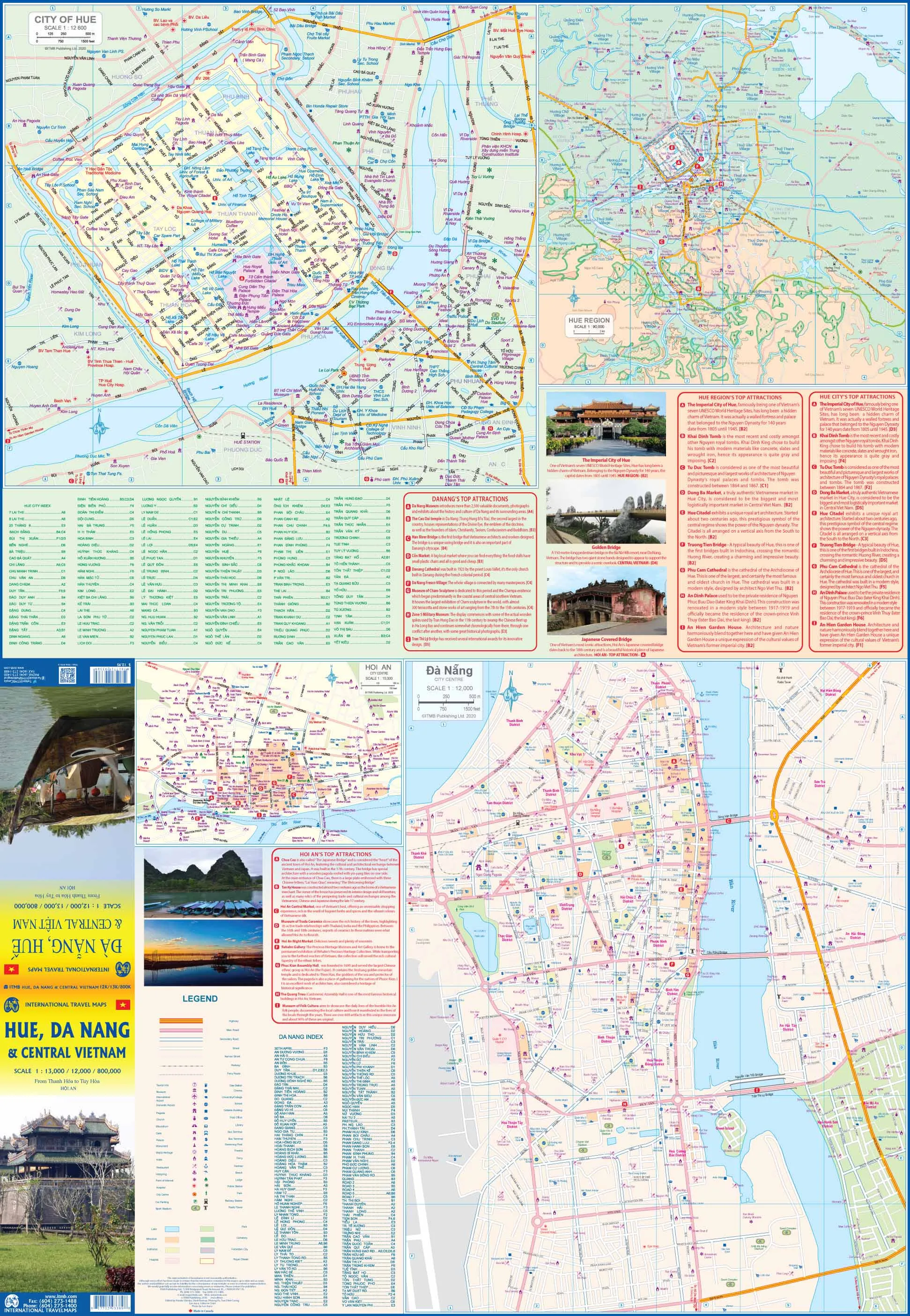 Hue & Central Vietnam ITMB Map