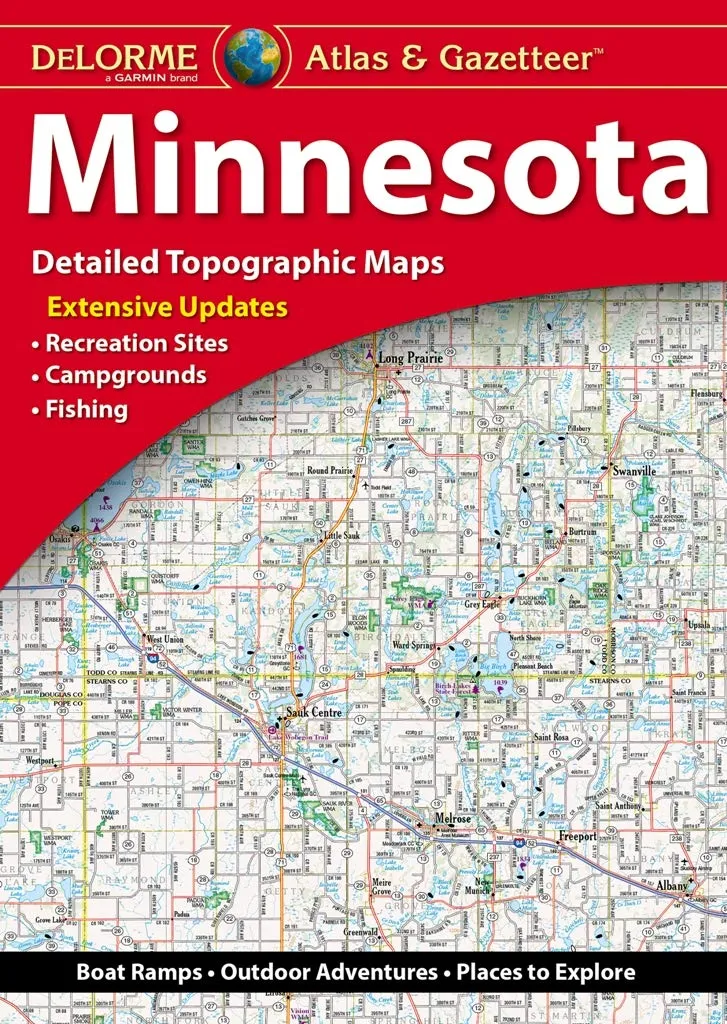 Minnesota Atlas & Gazetteer Map  June 19, 2023