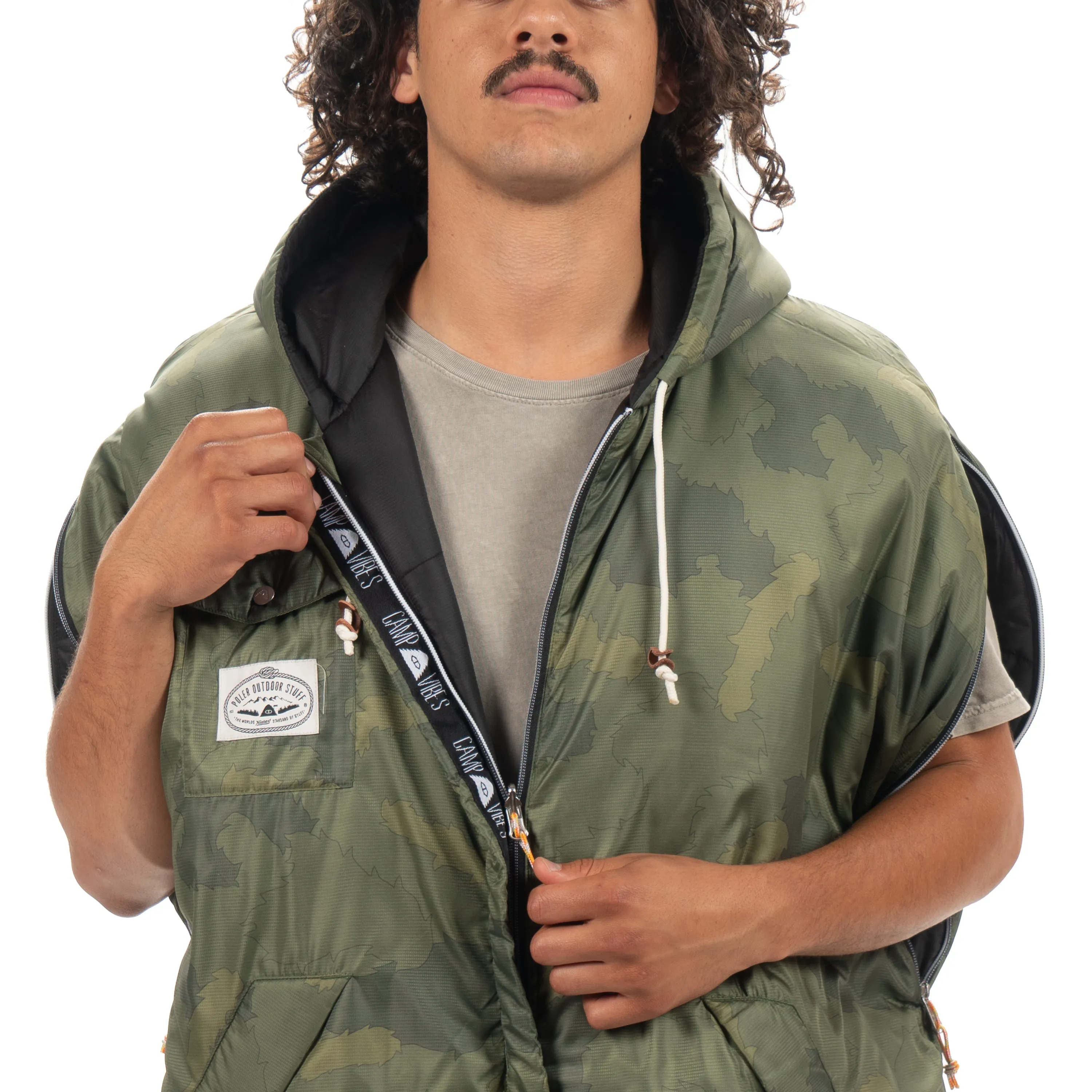 Poler Stuff FURRY Napsack - Black/Camo