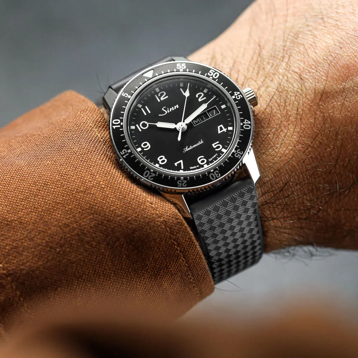 StormTropic Rubber Watch Strap (MKII) - Sunset Orange